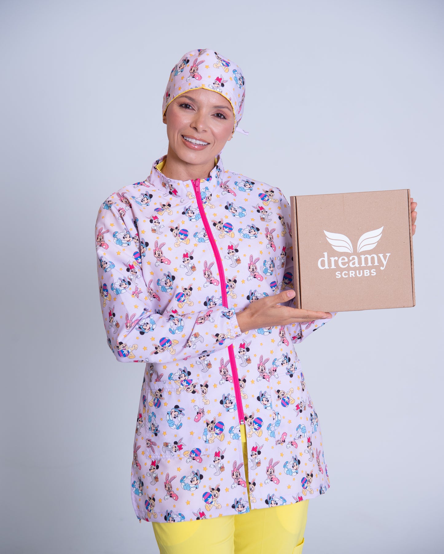 Bata médica premium antifluido edición limitada Dreamy Scrubs
