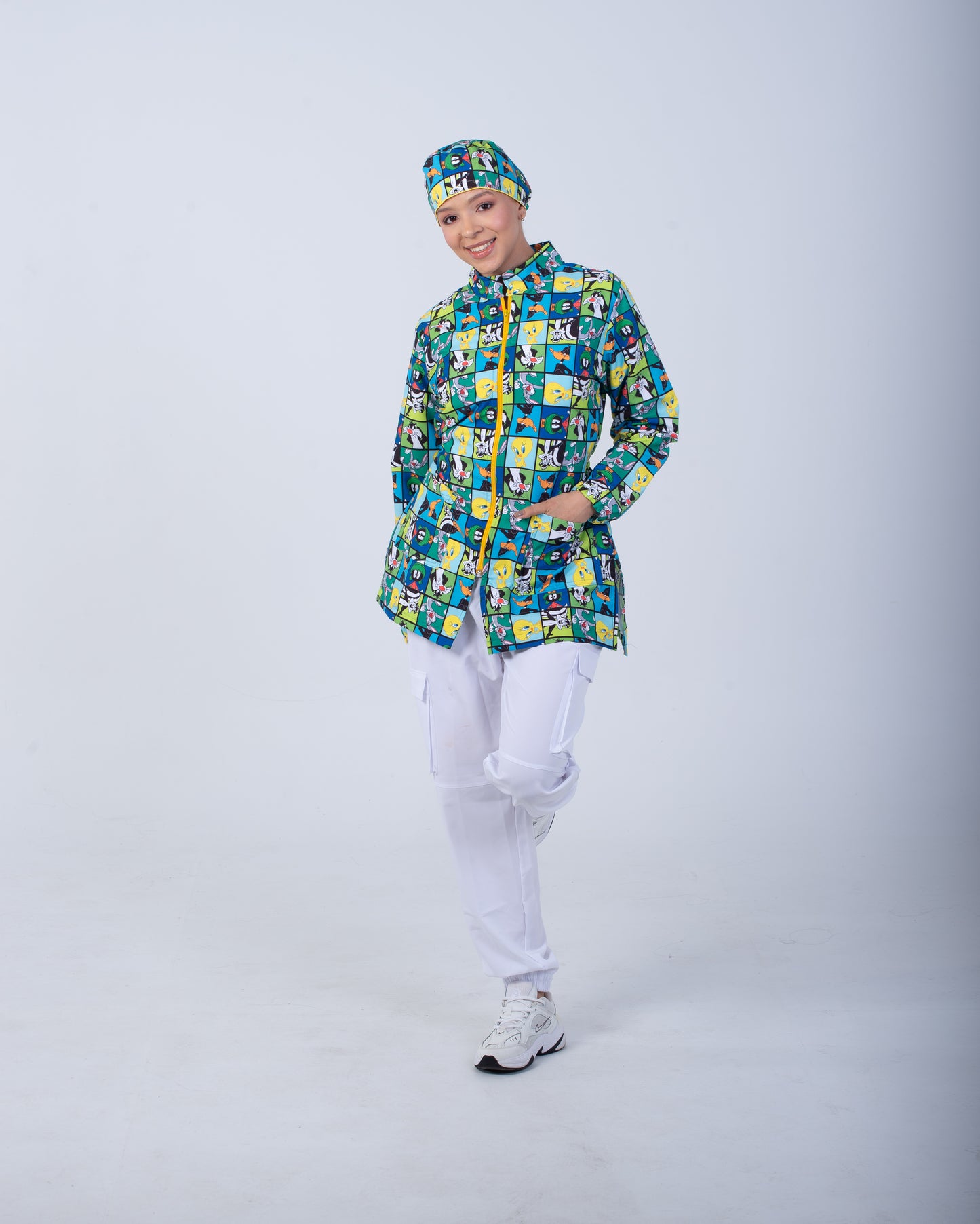 Bata médica premium antifluido edición limitada Dreamy Scrubs