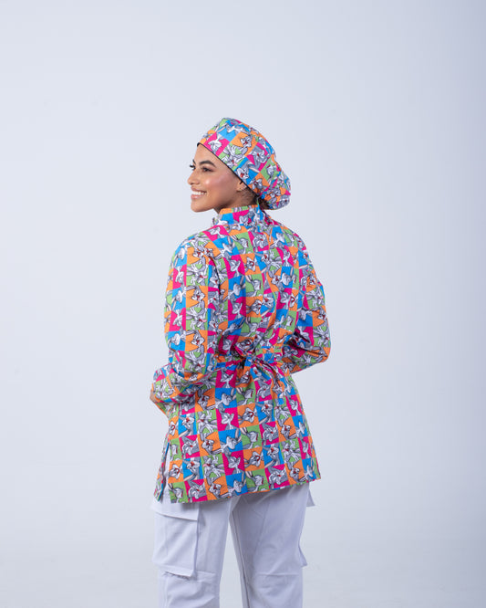 Bata médica premium antifluido edición limitada Dreamy Scrubs