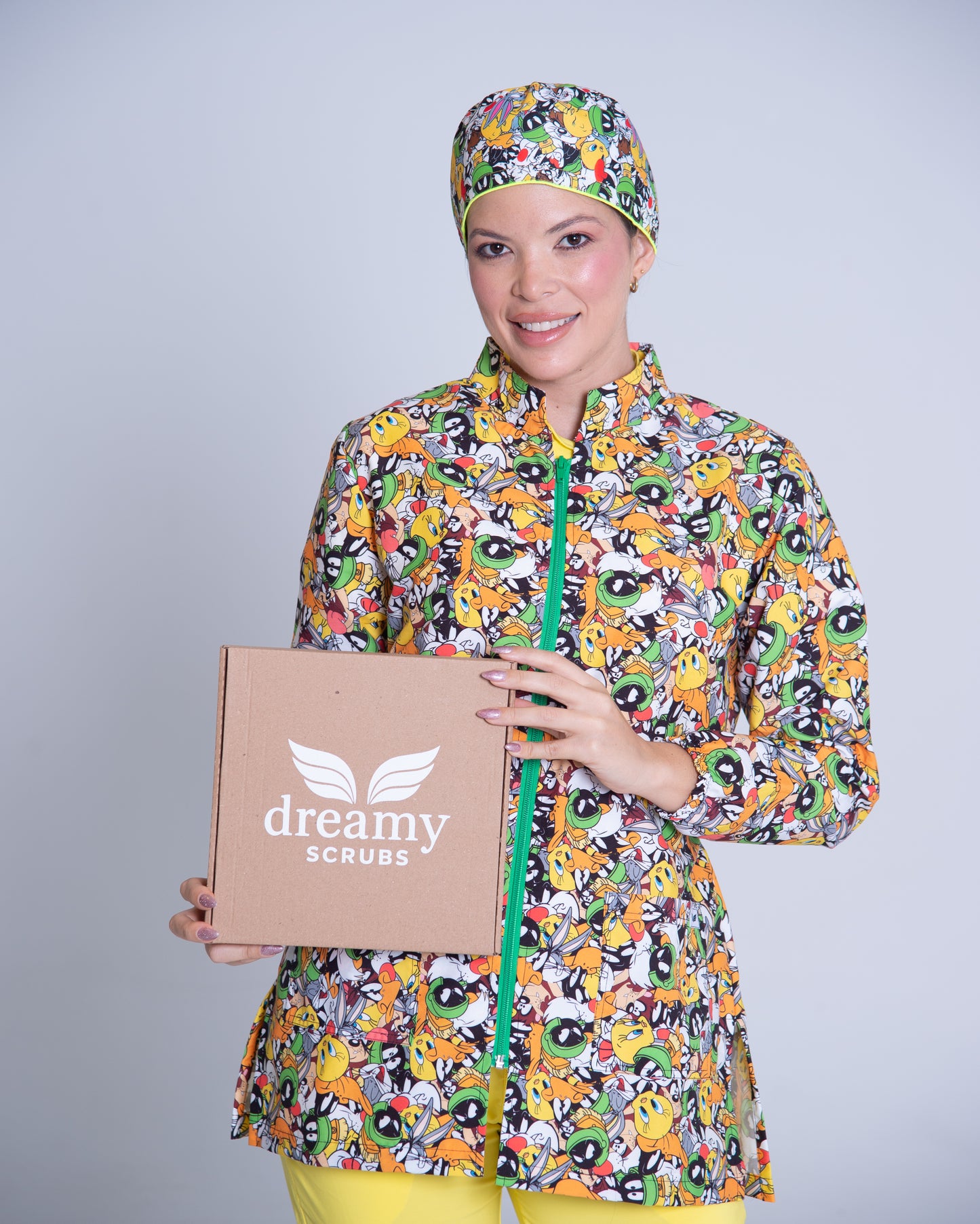 Bata médica premium antifluido edición limitada Dreamy Scrubs