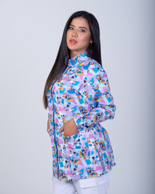 Bata médica premium antifluido edición limitada Dreamy Scrubs