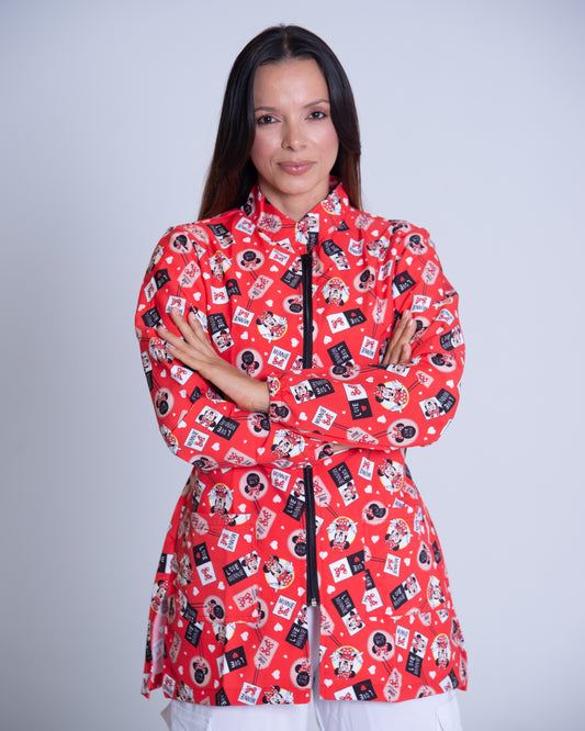 Bata médica premium antifluido edición limitada Dreamy Scrubs