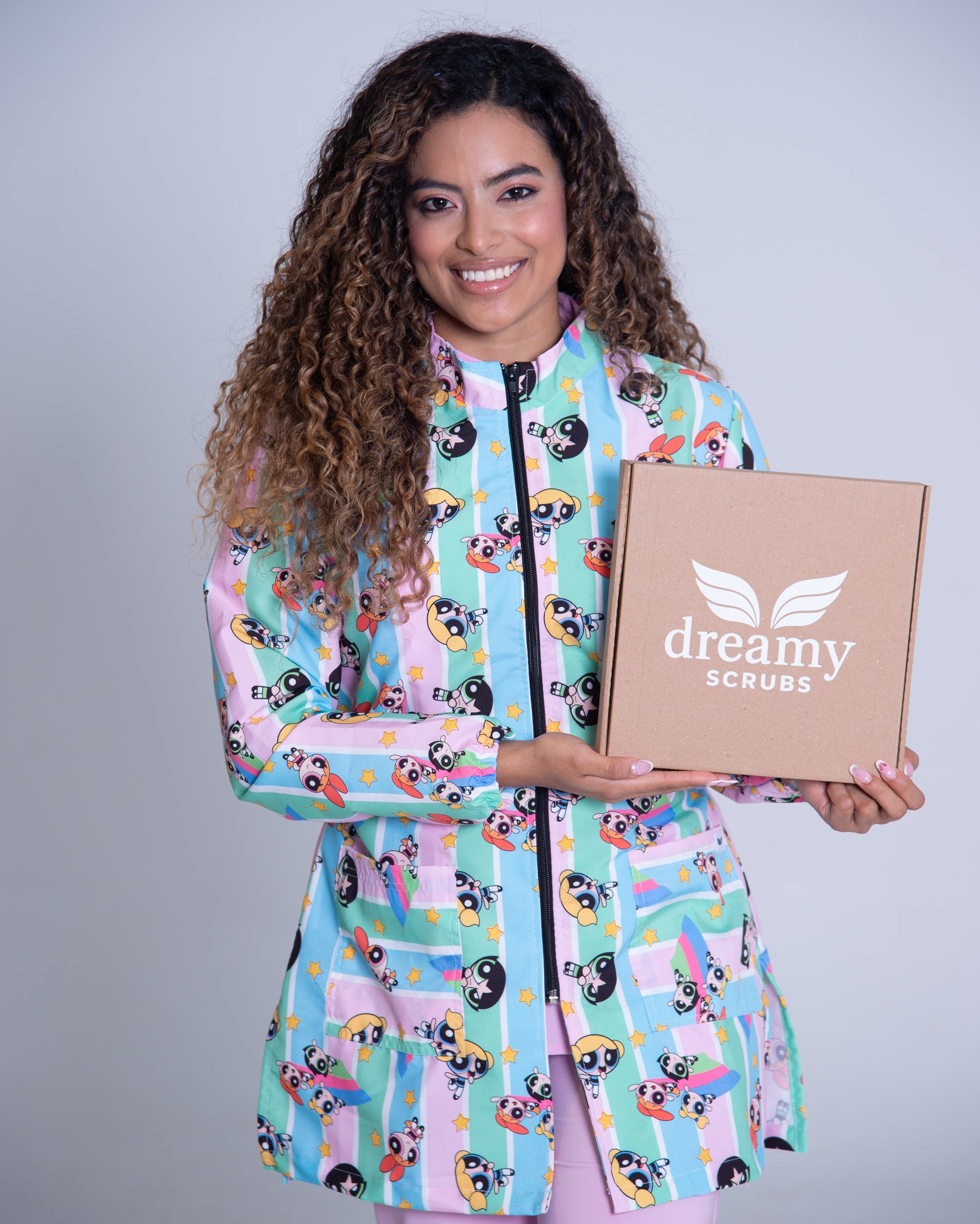 Bata médica premium antifluido edición limitada Dreamy Scrubs