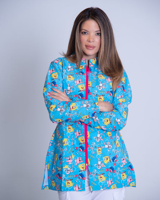Bata médica premium antifluido edición limitada Dreamy Scrubs