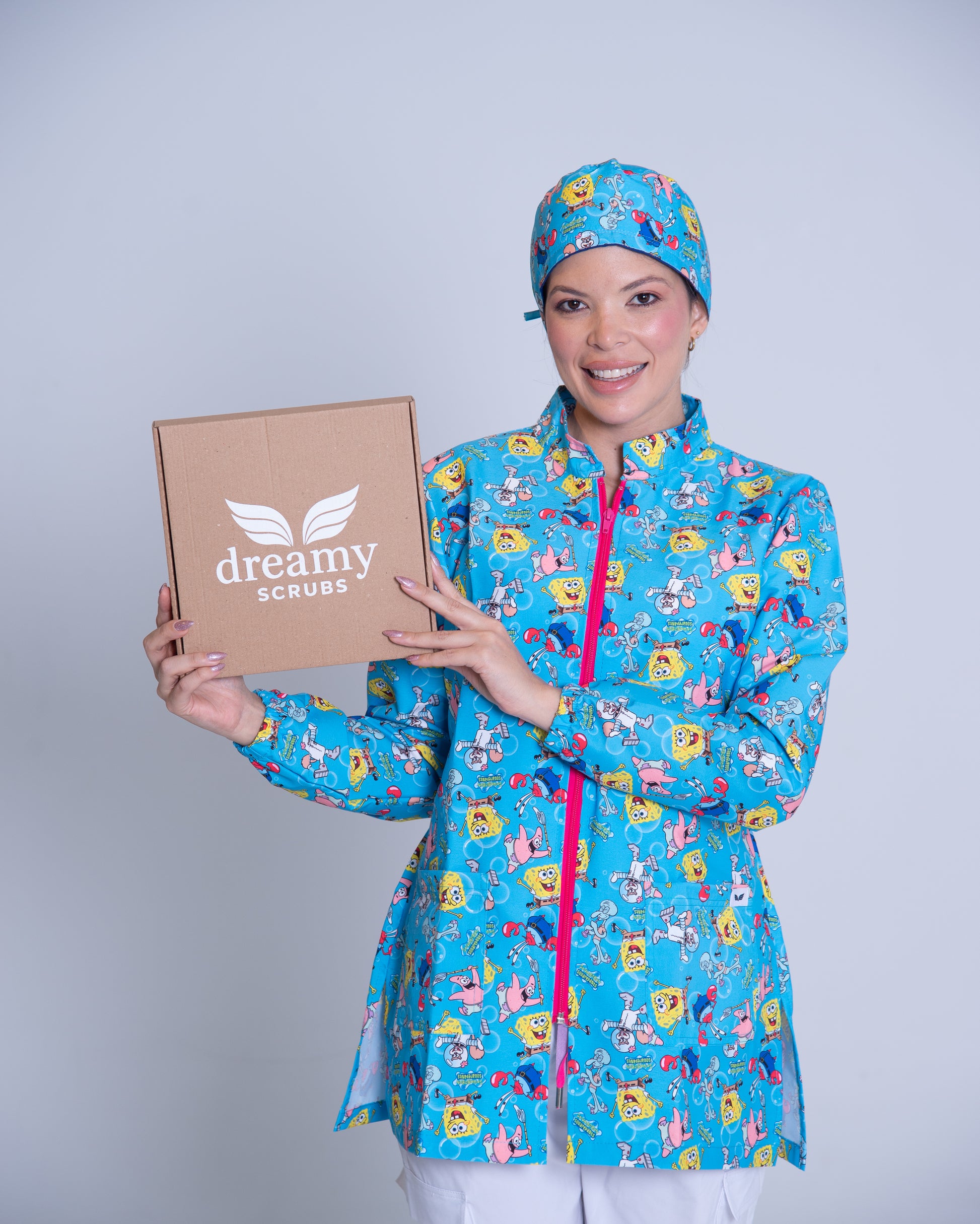 Bata médica premium antifluido edición limitada Dreamy Scrubs